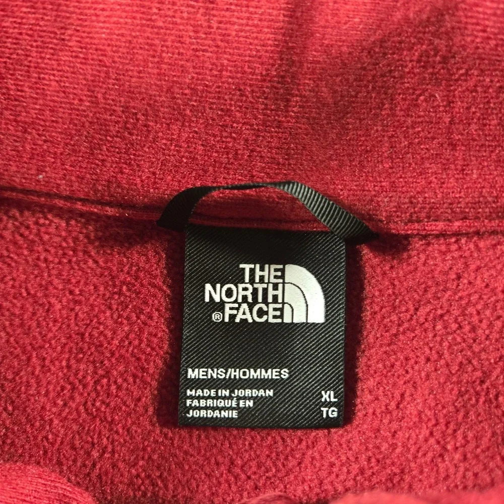 The North Face Canyonlands 1/2 zip Pullover Mens XL Red Fleece Jacket Gorpcore